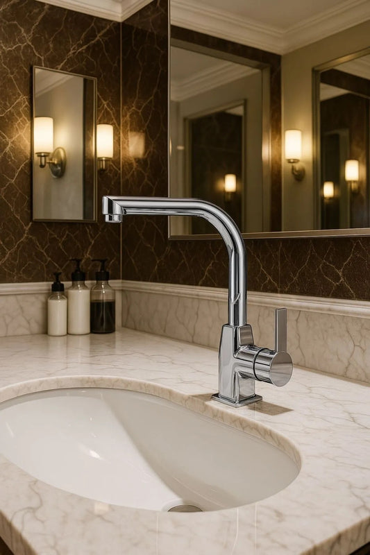 Lüx Banyo Lavabo Bataryası