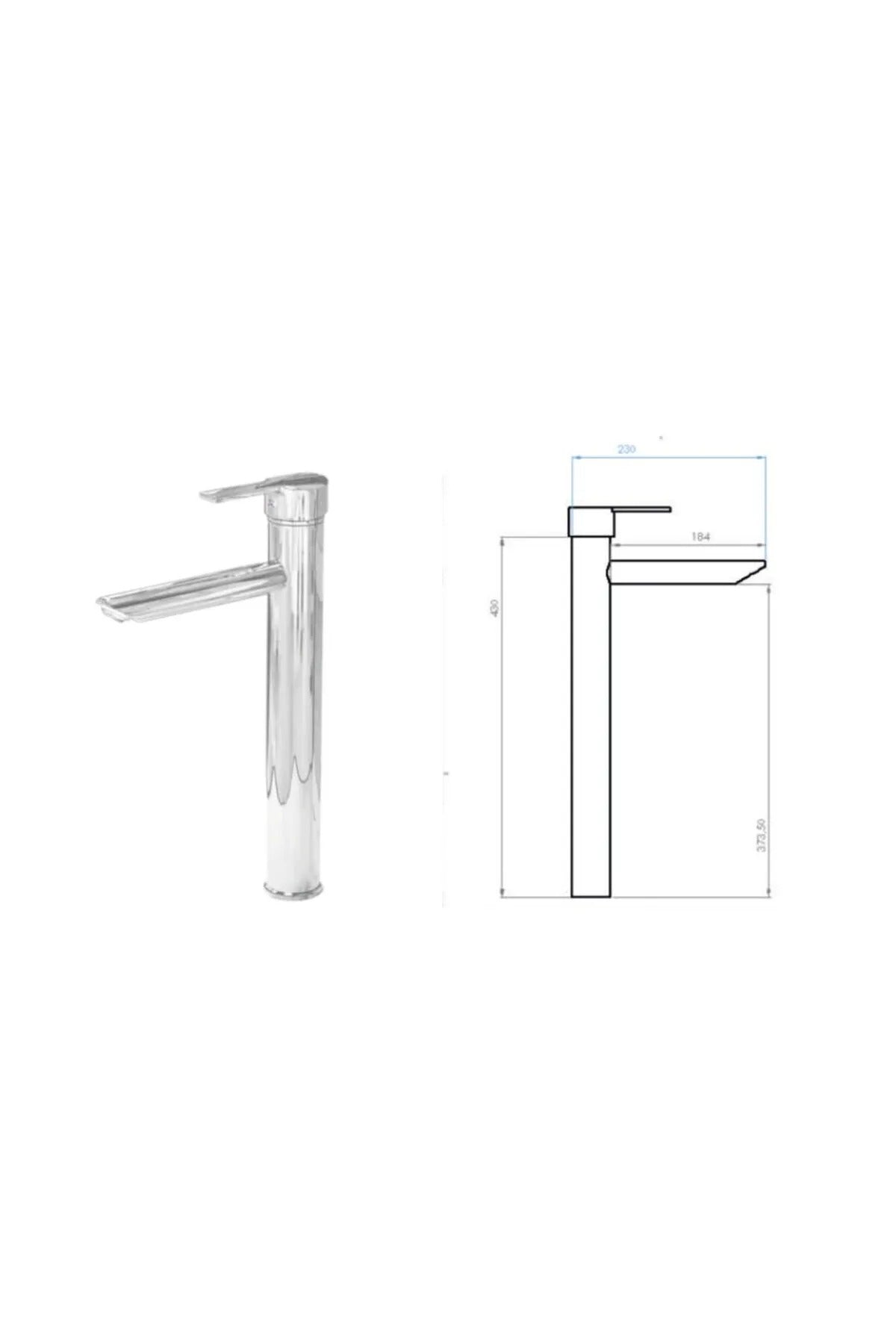 Yüksek Lavabo Bataryası/çanak Lavabo Bataryası