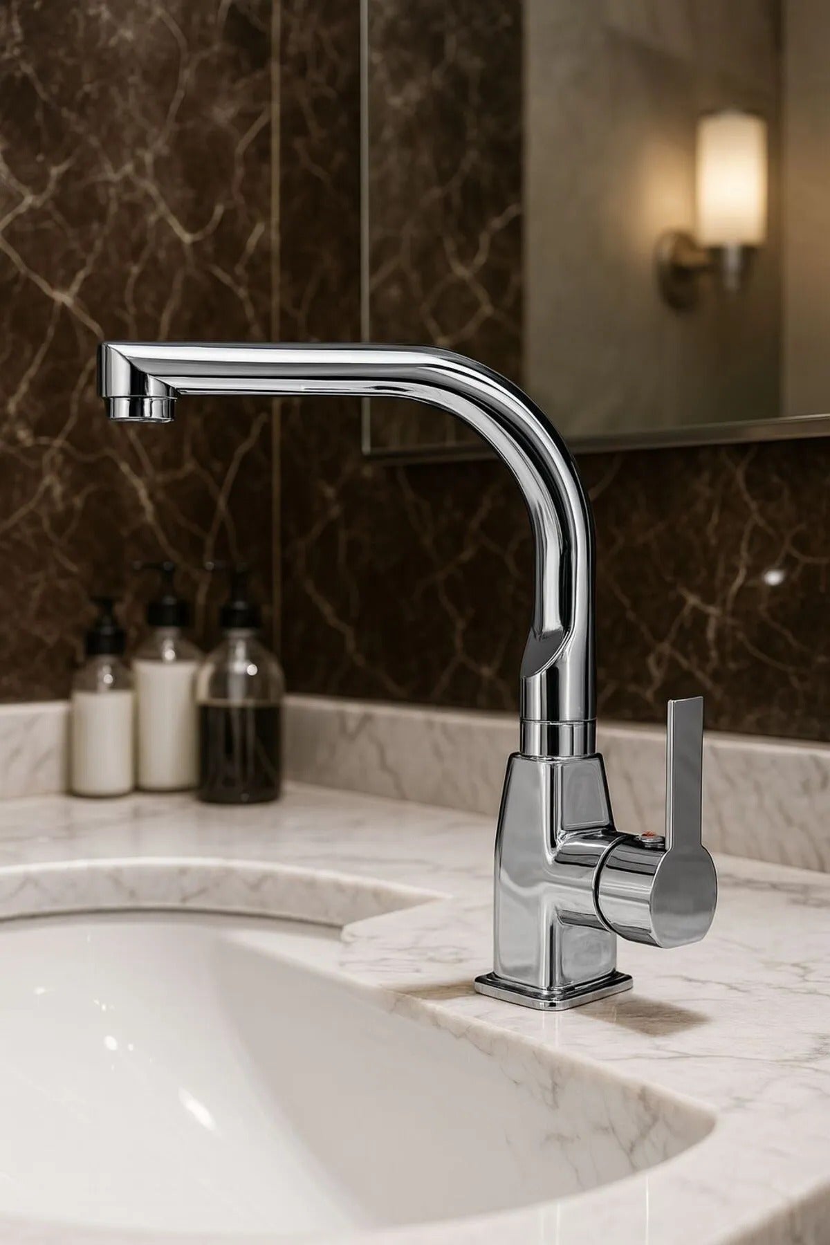 Lüx Banyo Lavabo Bataryası
